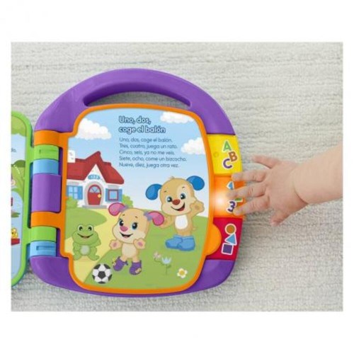 Libro interactivo aprendizaje de perrito Fisher price 887961