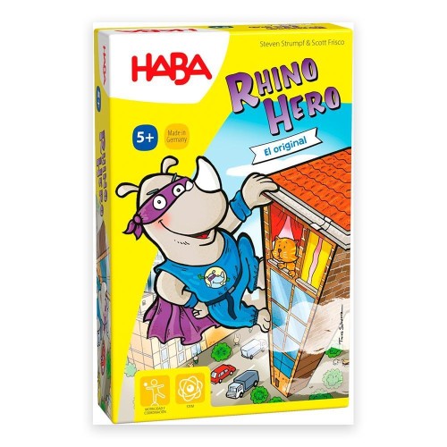 Juego de cartas rhino hero Haba 4010168221816